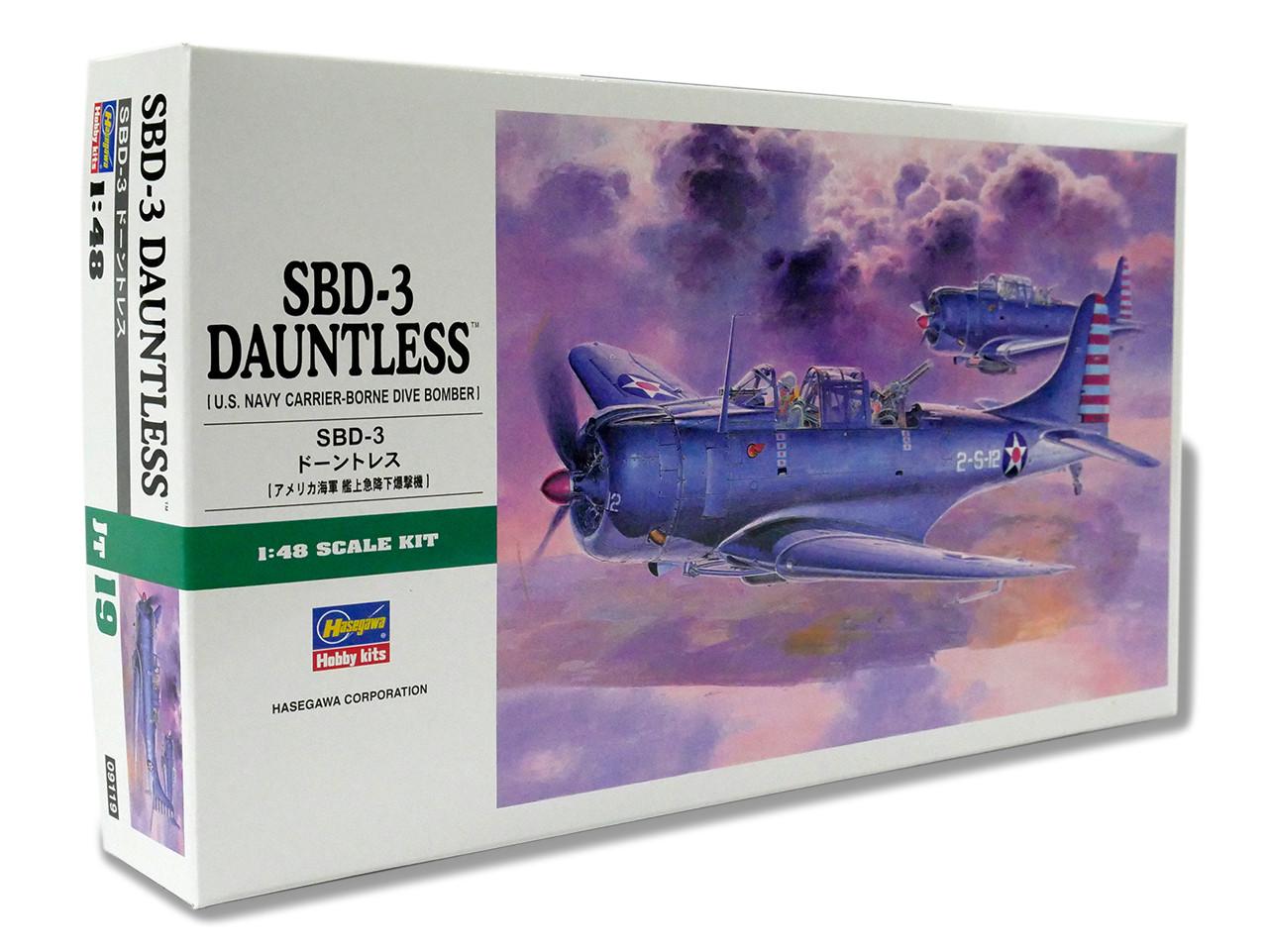 1/48 Hasegawa SBD-3 Dauntless - Squadron.com