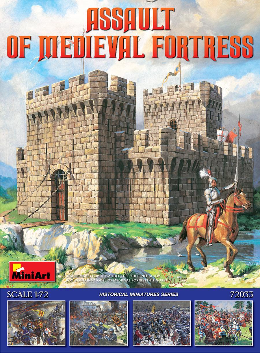 1/72 Miniart Assault of Medieval Fortress - Squadron.com