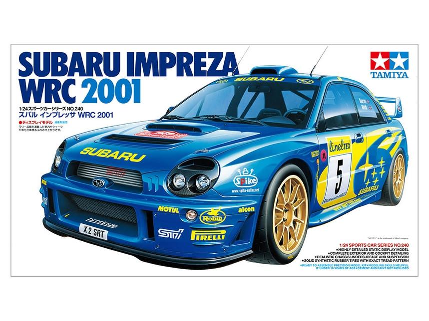 1/24 Tamiya Subaru Impreza WRC 2001 - Squadron.com