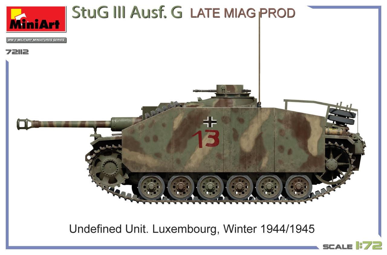 1/72 Miniart StuG III Ausf. G Late Miag Prod. - Squadron.com