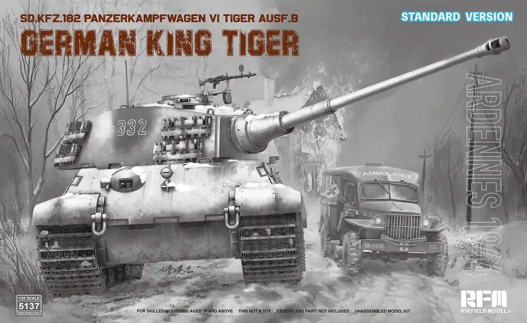 KING TIGER Sd.Kfz.182 ミリタリーモデルキット s-l400.jpg