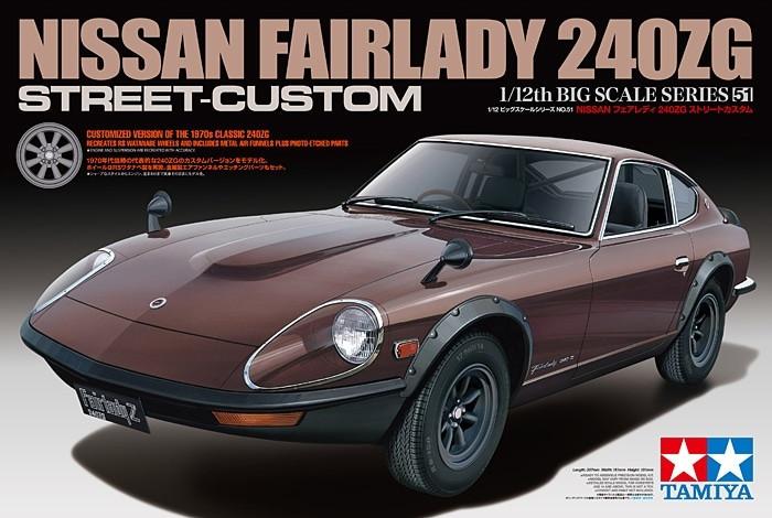 1/12 Tamiya 1970 Nissan 240ZG Street-Custom Car - Squadron.com