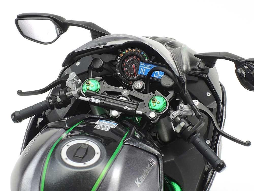 1/12 Tamiya Kawasaki Ninja H2 Carbon Motorcycle - Squadron.com