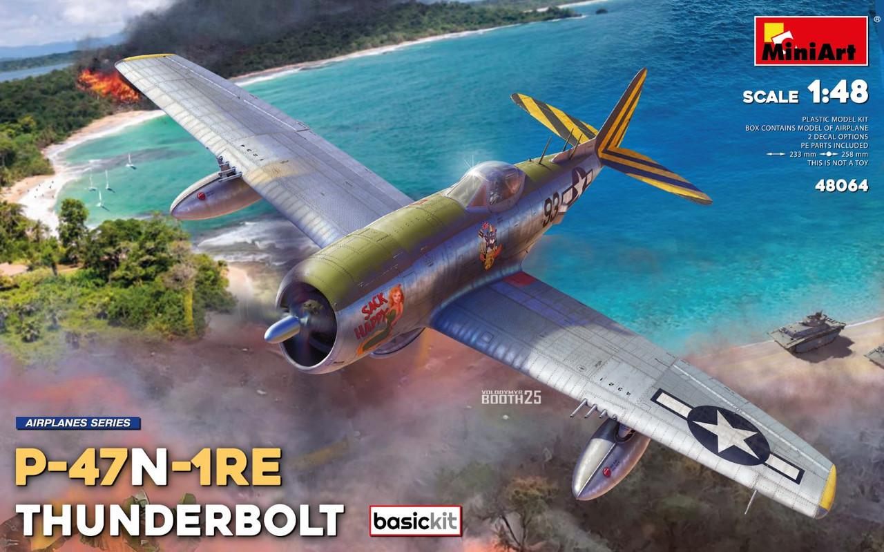 1/48 Miniart P-47N-1RE Thunderbolt (Basic Version) Plastic Model