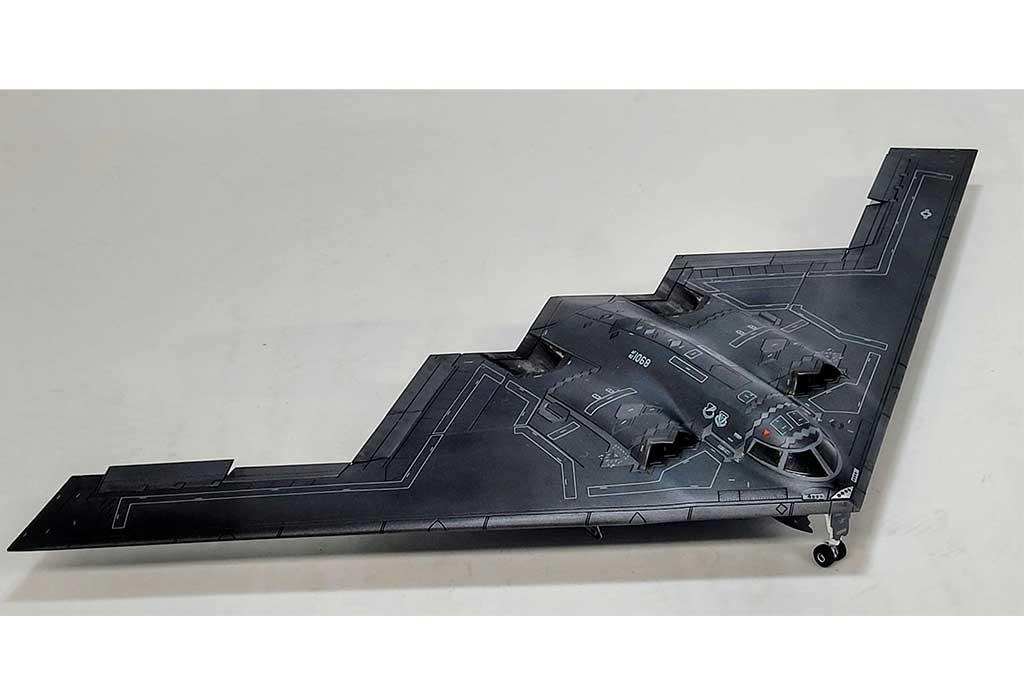 1/144 Academy B-2A Stealth Bomber Plastic Model Kit - Squadron.com