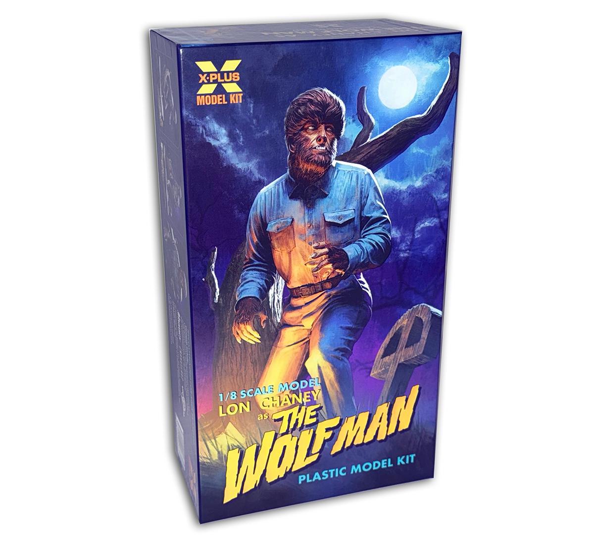 1/8 X-Plus Lon Chaney Jr. as Wolf Man Plastic Model Kit - Squadron.com