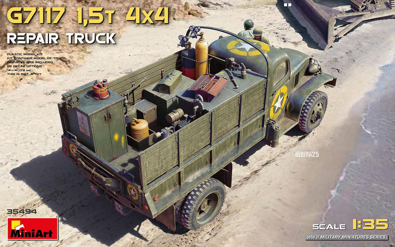1/35 Miniart G7117 1,5t 4x4 Repair Truck - Squadron.com