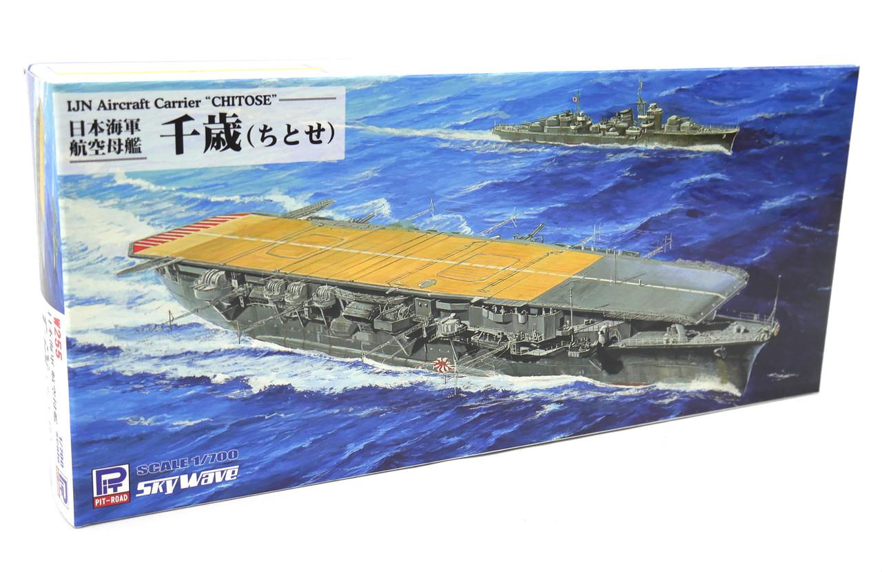 ① 【未開封】idntt Japan fanmeeting VIP objekt 1/700 Pitroad IJN Aircraft Carrier CHITOSE - Squadron.com