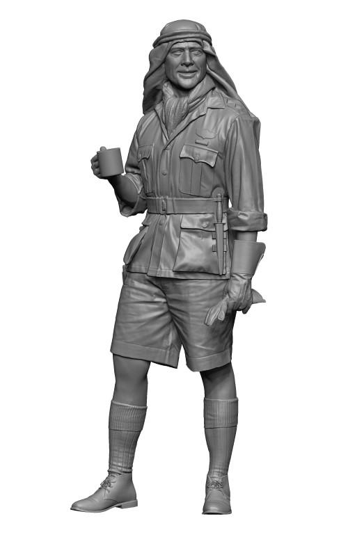 WWII 1943 SAS Lieutenant フィギュア WWII 1943 SAS Lieutenant