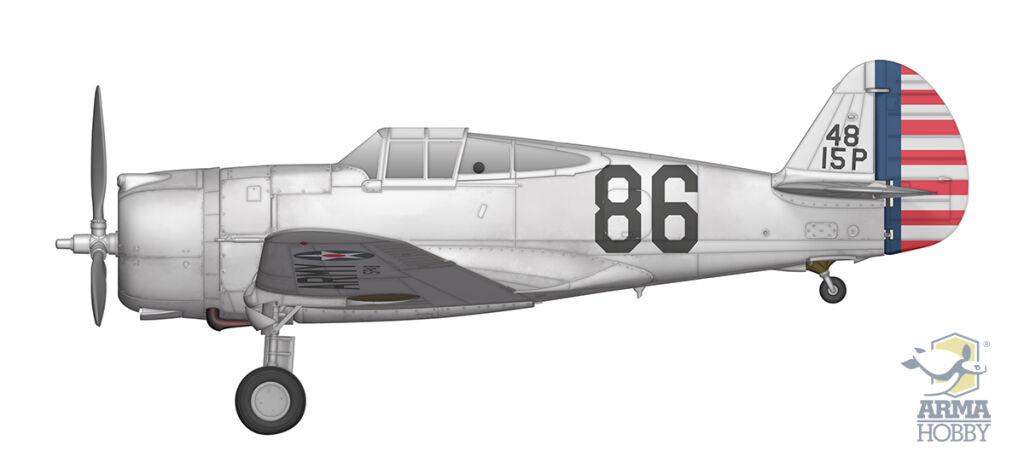 1/72 Arma Curtiss P-36A Plastic Model Kit - Squadron.com