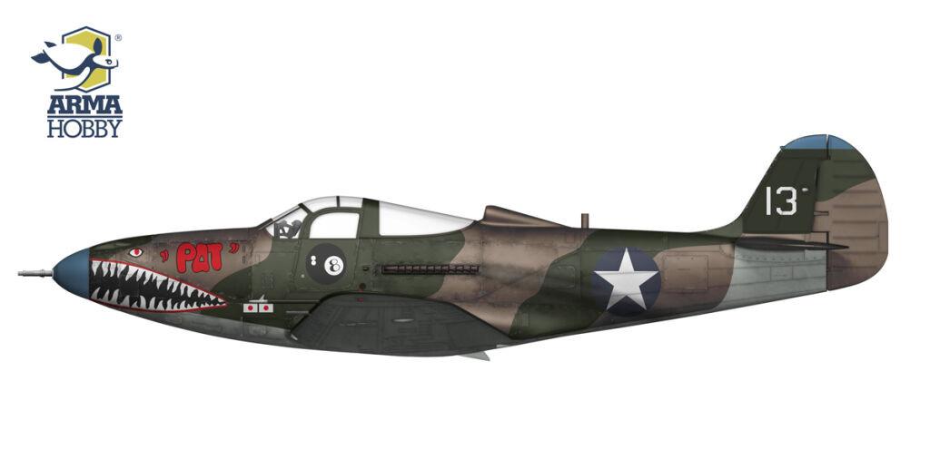 【中古】（非常に良い）1/48 P-400 Airacobra 1/48 Arma P-400 Airacobra Plastic Model Kit - Squadron.com