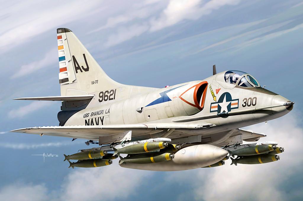 1/48 Hobby Boss A-4C Sky Hawk Plastic Model Kit - Squadron.com