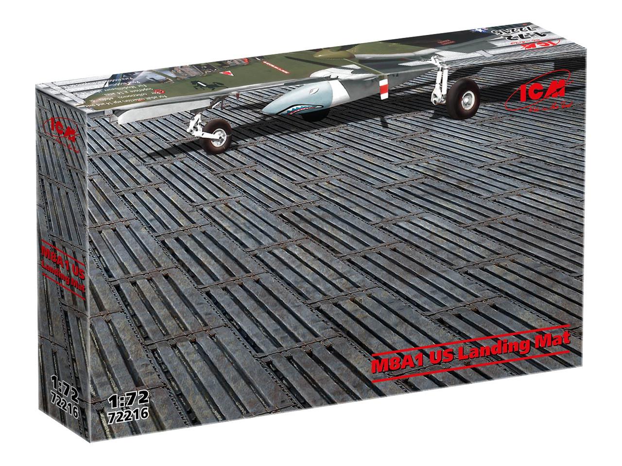 1/72 ICM Models M8A1 US Landing Mat Plastic Model Kit - Squadron.com