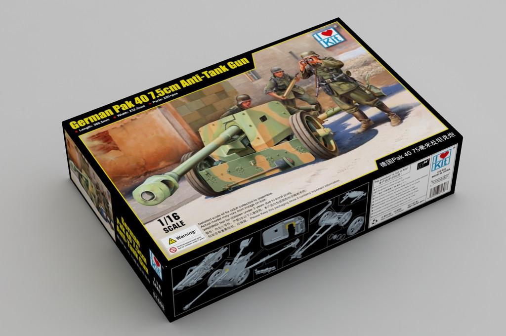 1/16 iLoveKit German Pak 40 7.5cm Anti-Tank Gun - PREORDER