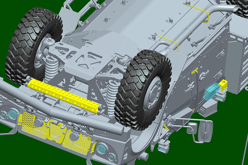 1/35 iLoveKit SOCOM M1245A1 M-ATV Plastic Model Kit - Squadron.com