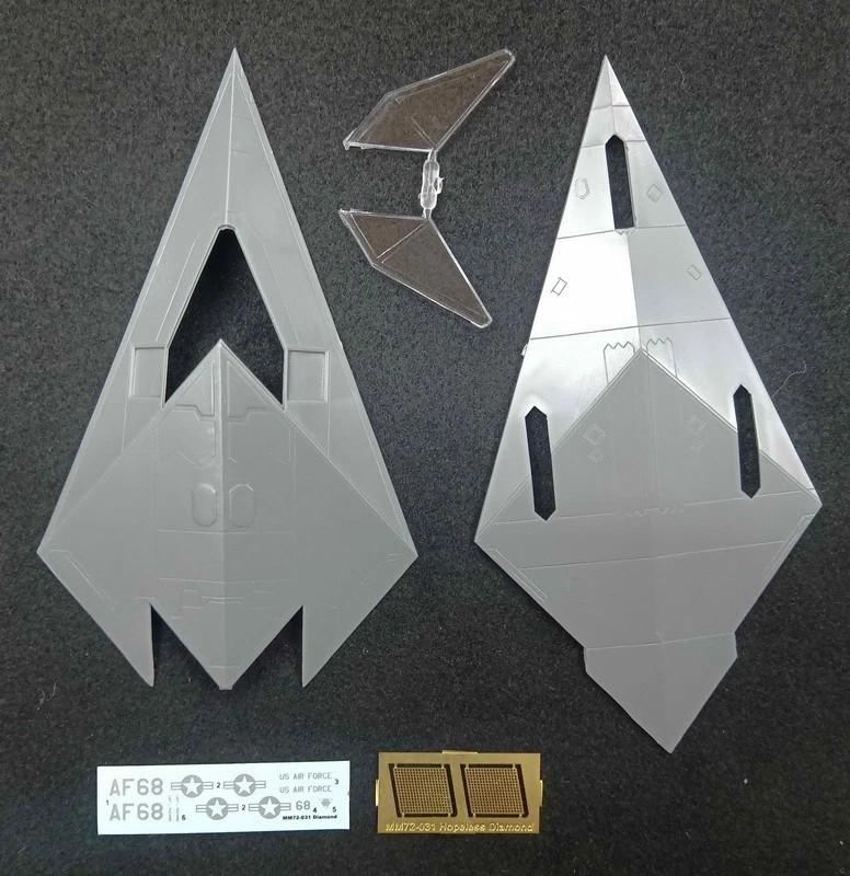 ミミック.72 1/72 Mikro Mir Lockheed Martin Hopeless Diamond Plastic Model Kit