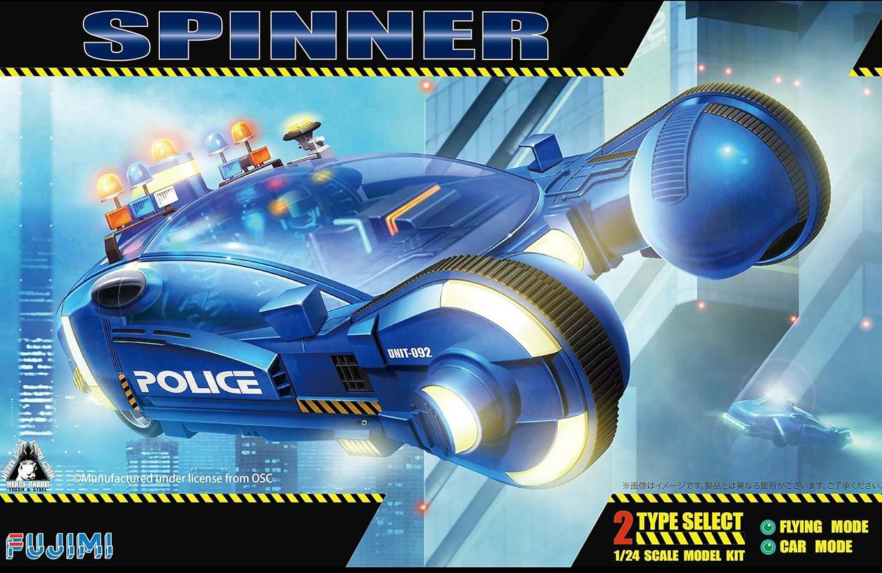 1/24 Fujimi Blade Runner Spinner Plastic Model Kit - Squadron.com