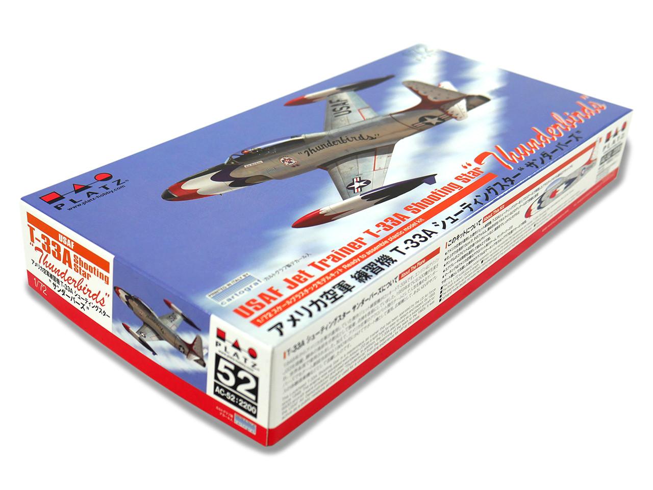 1/72 Platz USAF Jet Trainer T-33 Shooting Star Thunderbirds