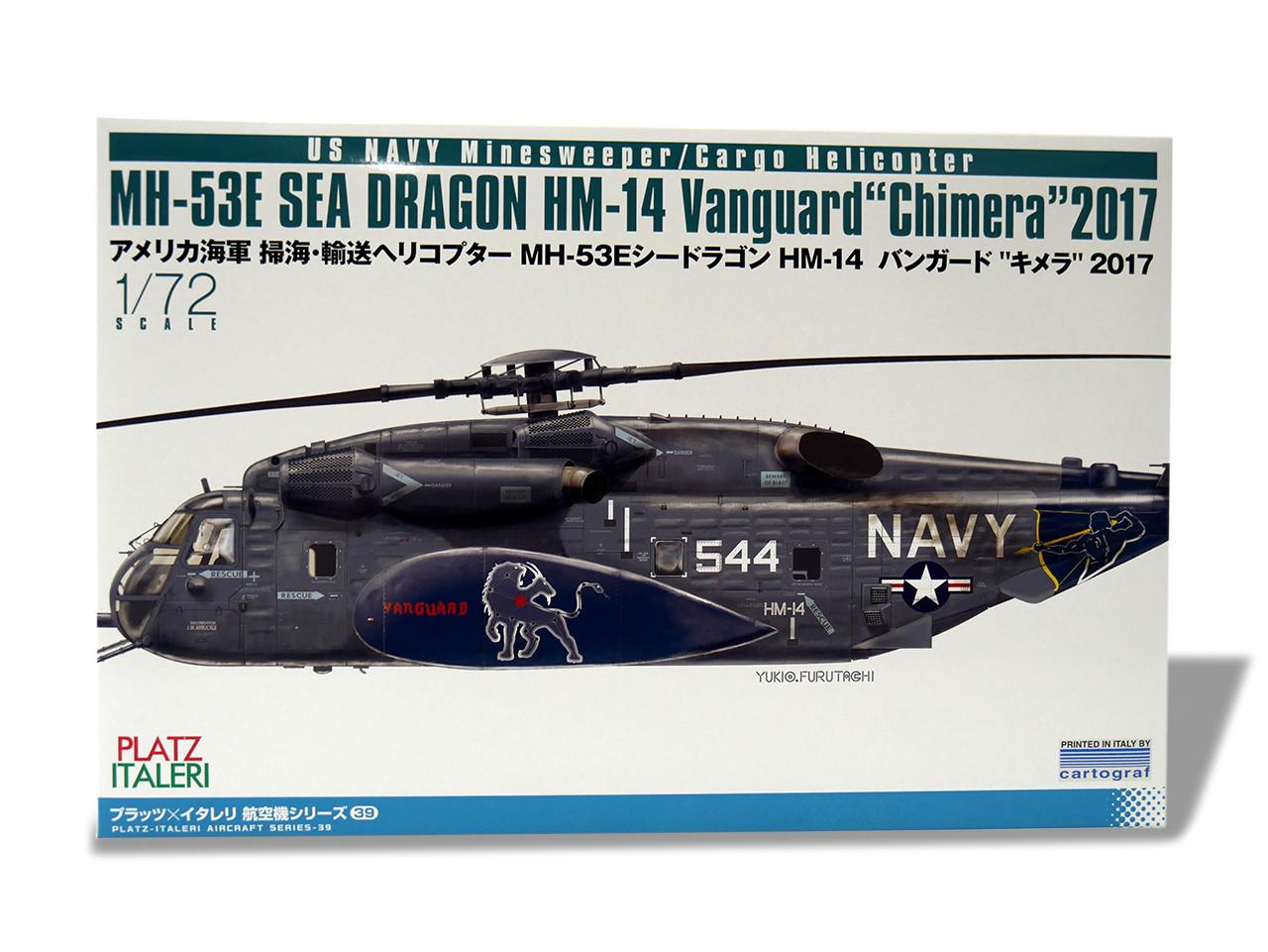 1/72 Platz US Navy Minesweeper/Cargp Helicopter MH-53E Sea Dragon