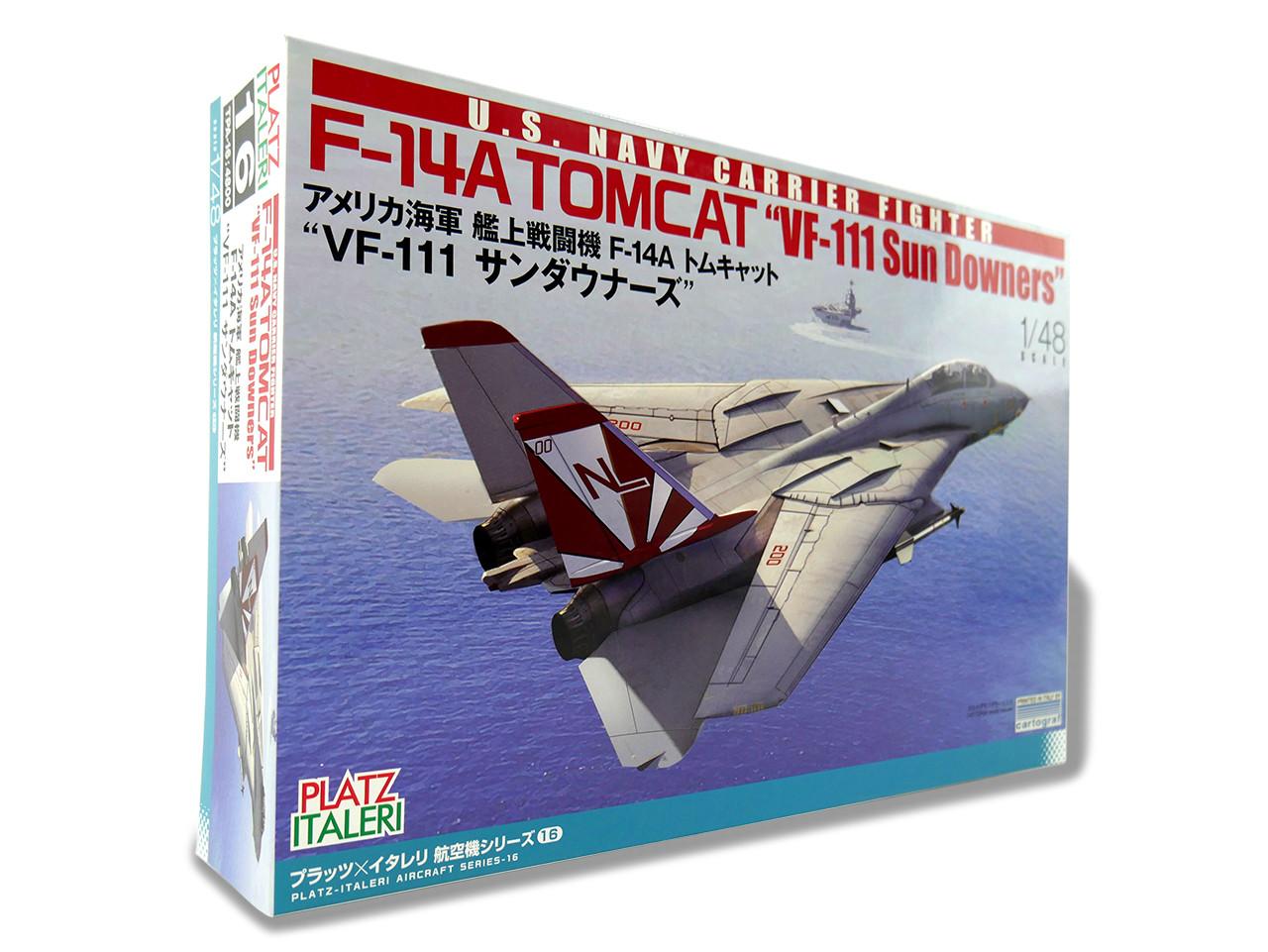 1/48 Platz USN F-14A TOMCAT VF-111 Sundowners - Squadron.com