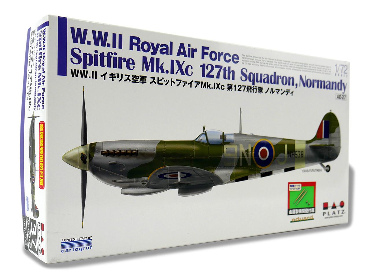1/72 Platz WWII Royal Air Force Spitfire Mk.Ixc 127SQ Normandy