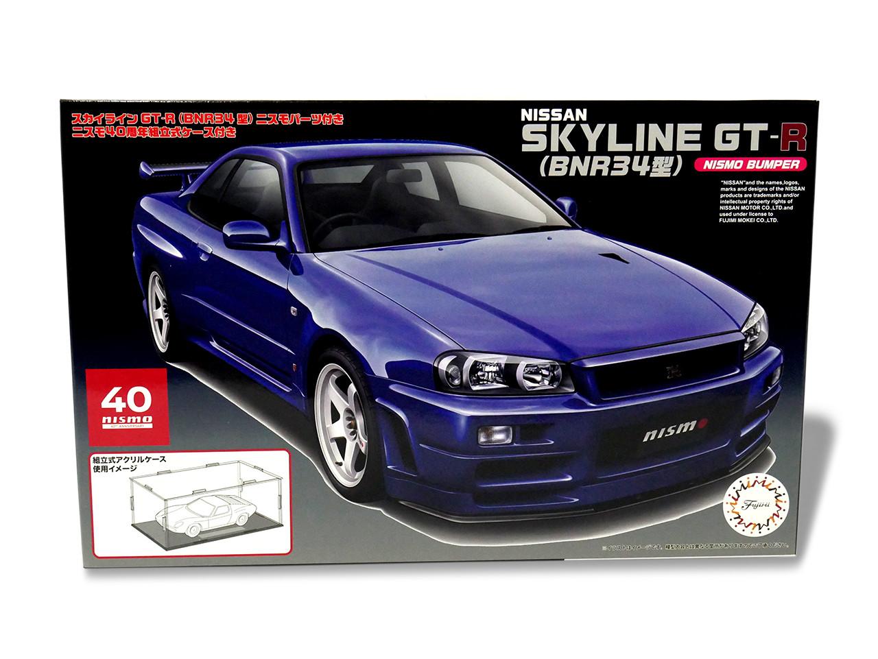 1/24 Fujimi Skyline GT-R (BNR34) w/NISMO Parts & NISMO 40th