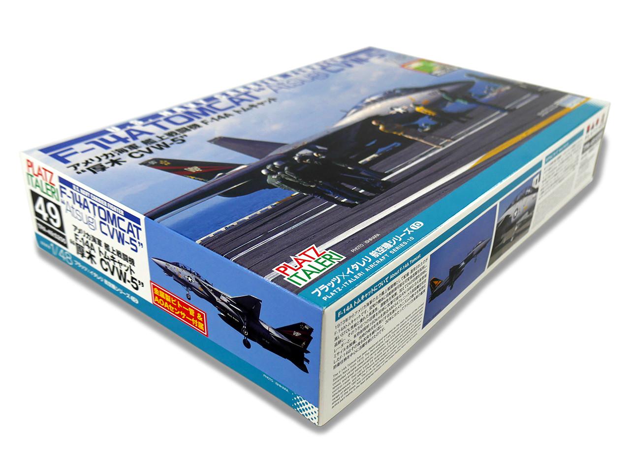 1/48 Platz US NAVY CARRIER FIGHTER F-14A TOMCAT Atsugi CVW-5 with