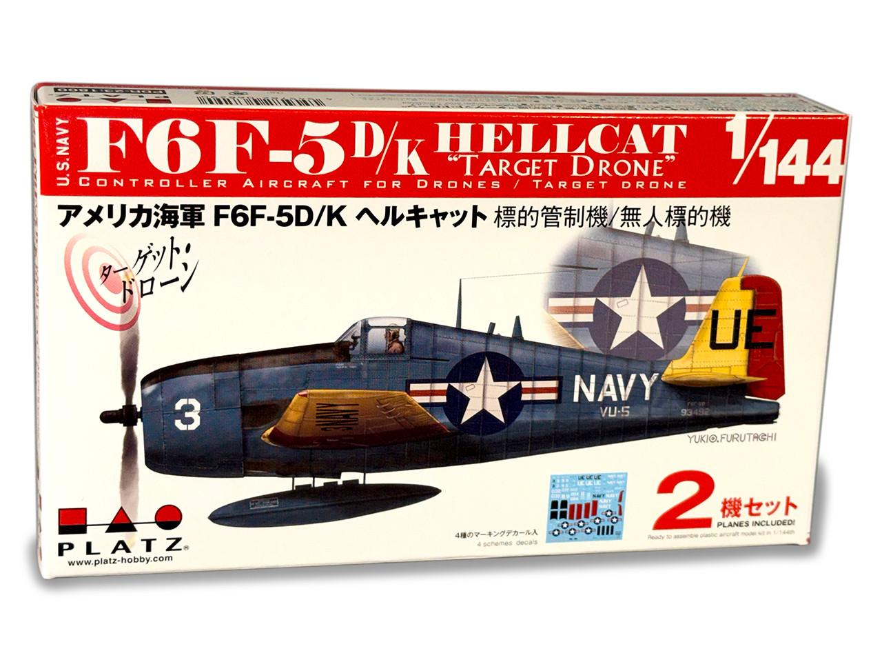 1/144 Platz F6F-5D/K HELLCAT TARGET DRONE USN - Squadron.com
