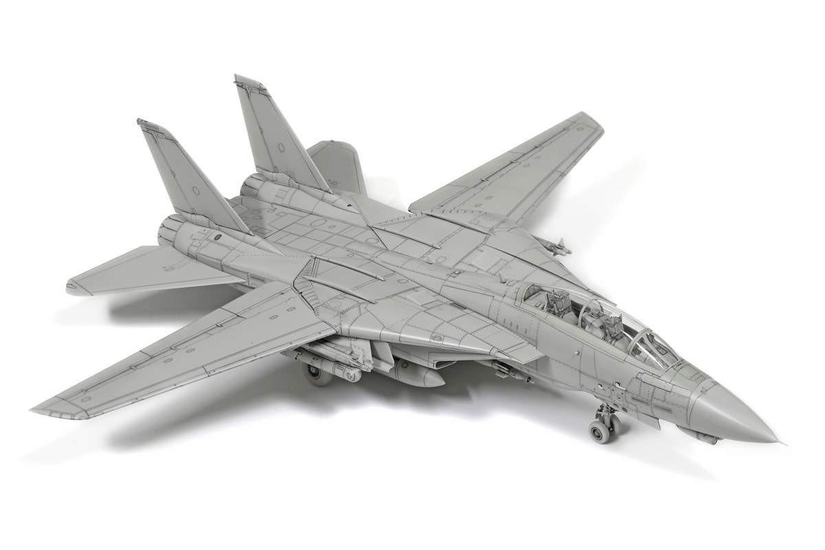 Eenvoudig Model 1:72 Schaal F-14D Super Tomcat VF-103 Model Kit