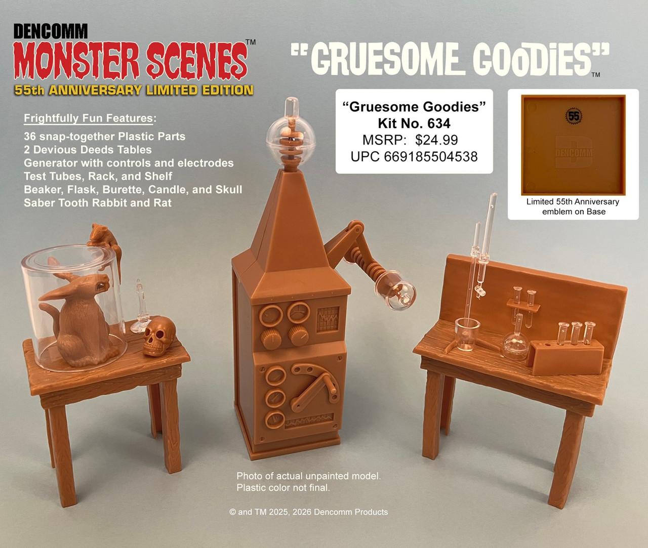 1/13 Dencomm Monster Scenes Gruesome Goodies Plastic Model Kit