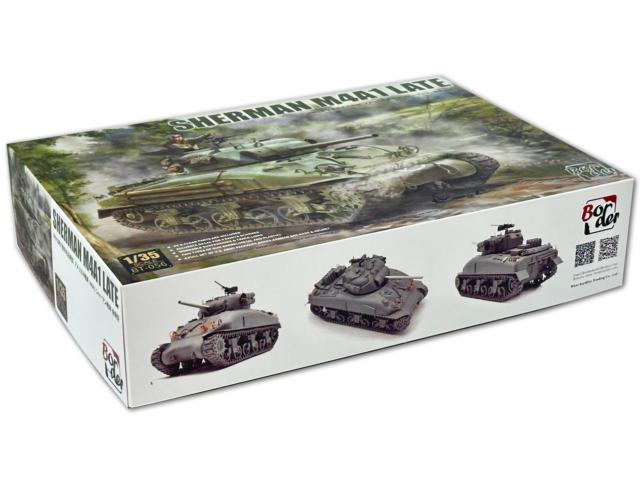 1/35 Border Model Sherman M4A1 Late Plastic Model Kit - Squadron.com