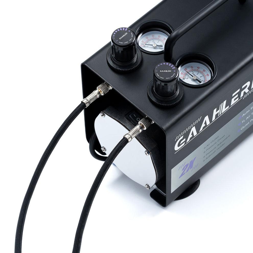 Gaahleri GT-918 Dual Drive Air Compressor for Airbrush Painting