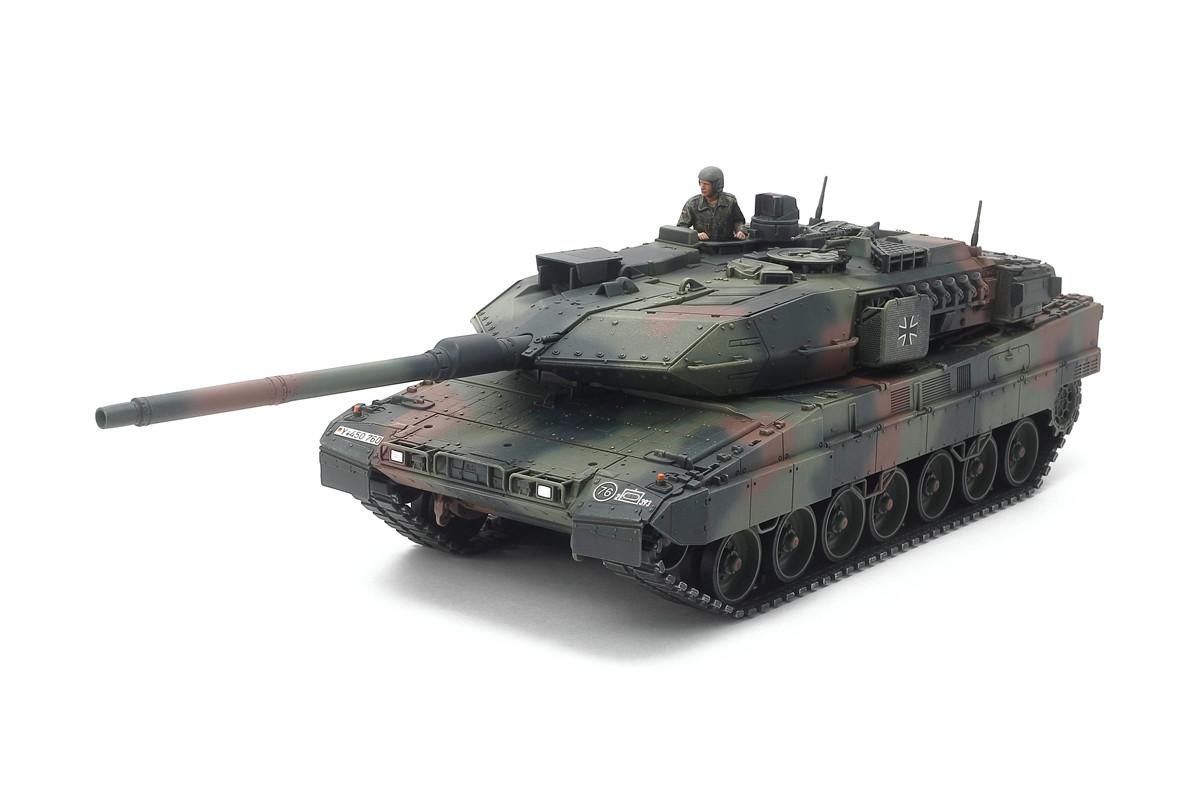 1/48 Tamiya Leopard 2 A7V Plastic Model Kit - Squadron.com