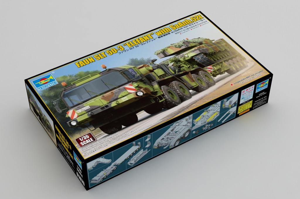 1/35 Trumpeter FAUN SLT 50-3 ELEFANT with SaAnh.52t - PREORDER