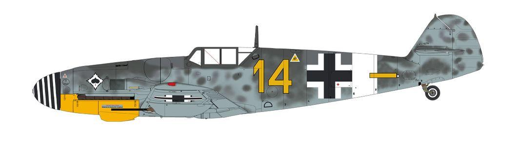 1/24 Airfix Messerschmitt Bf109G-5/G-6 Plastic Model Kit