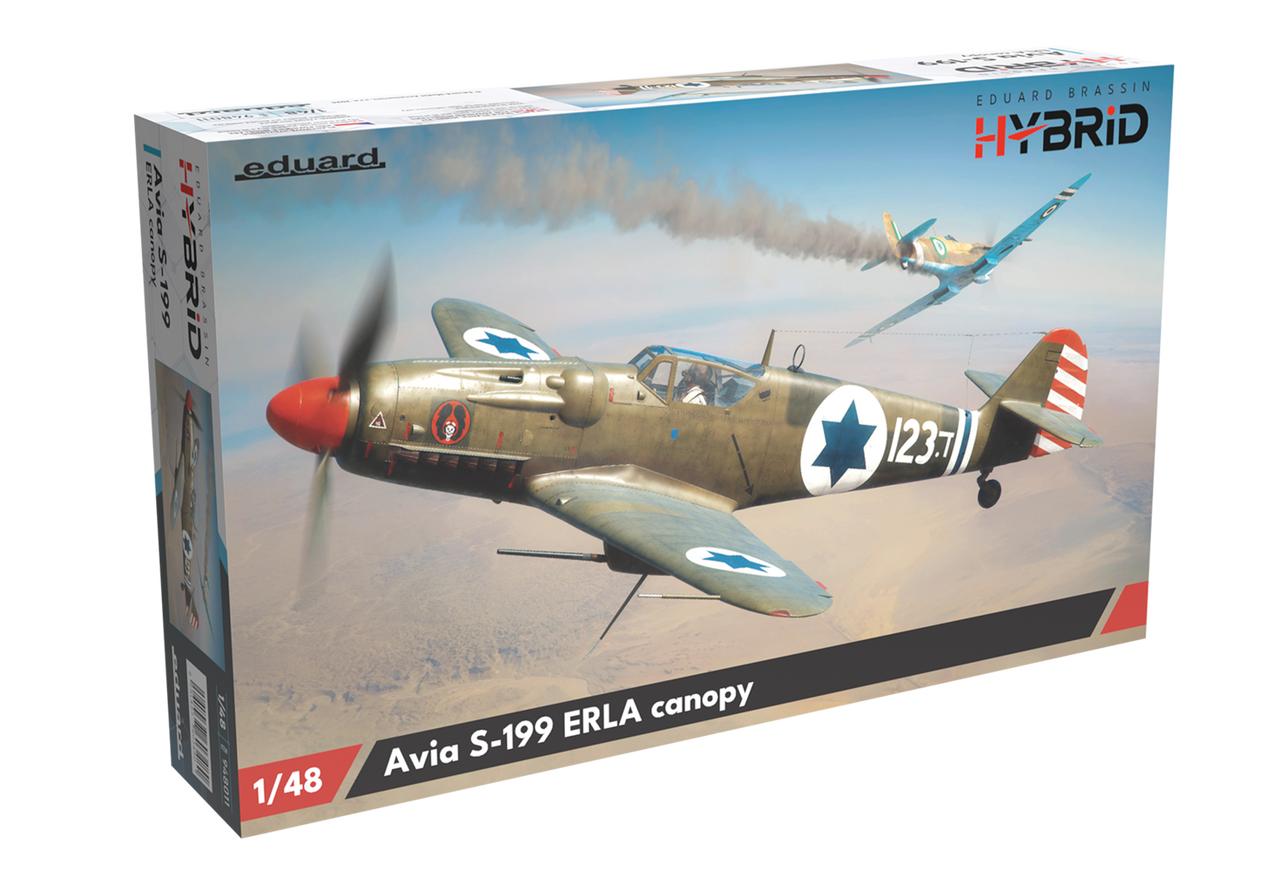 1/48 Eduard Eduard Avia S-199 Erla Canopy - Hybrid Kit - Squadron.com