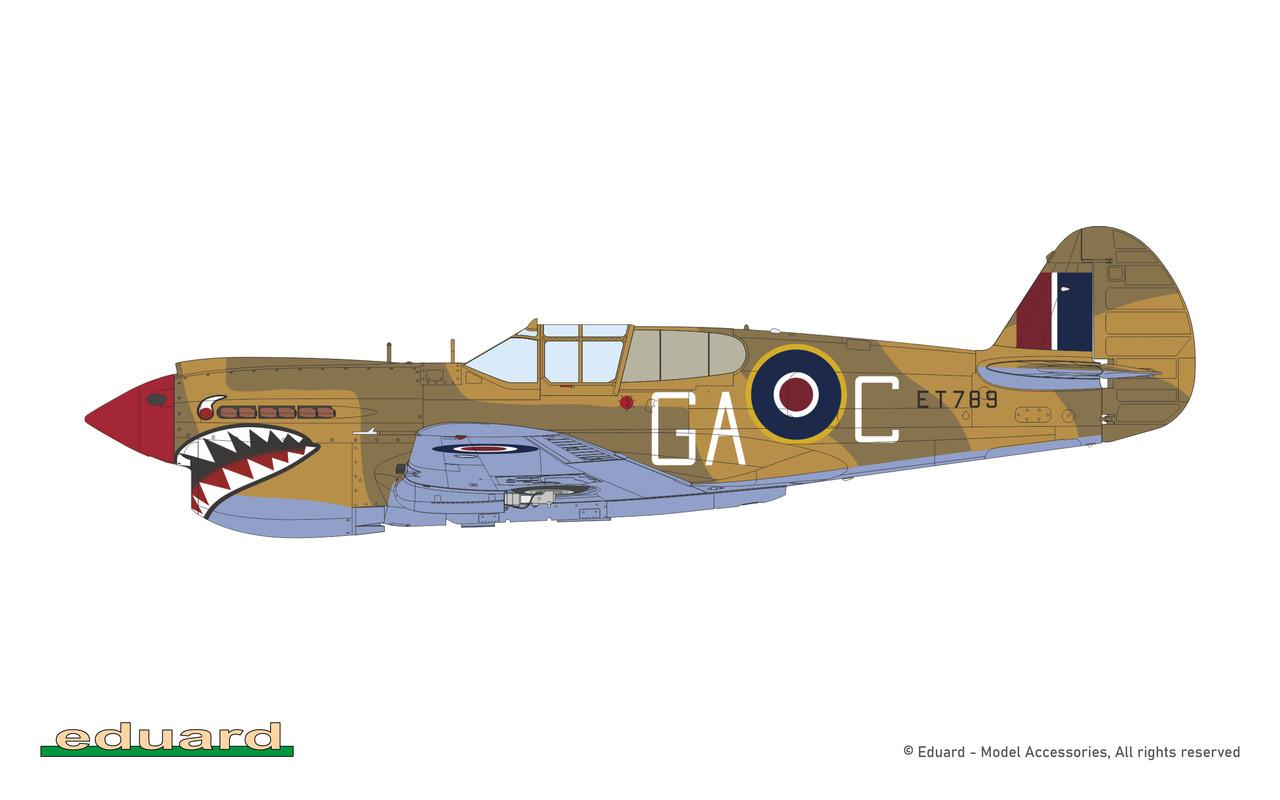 1/48 Eduard KITTYHAWK DUAL COMBO LIMITED - Squadron.com