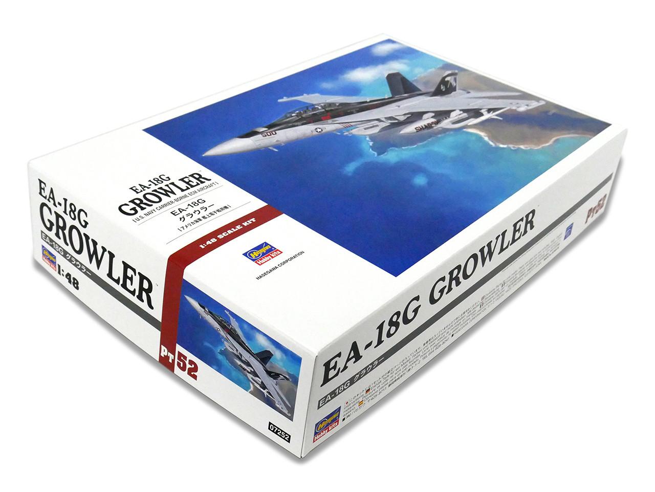 1/48 Hasegawa EA-18G GROWLER Plastic Model Kit - Squadron.com