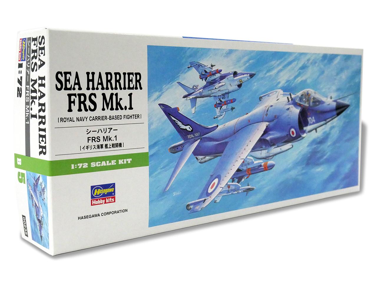 1/72 Hasegawa SEA HARRIER FRS Mk. 1 Plastic Model Kit - Squadron.com