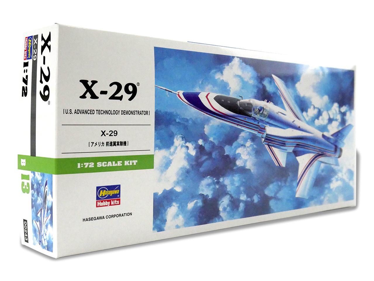 1/72 Hasegawa X-29 Plastic Model Kit - Squadron.com