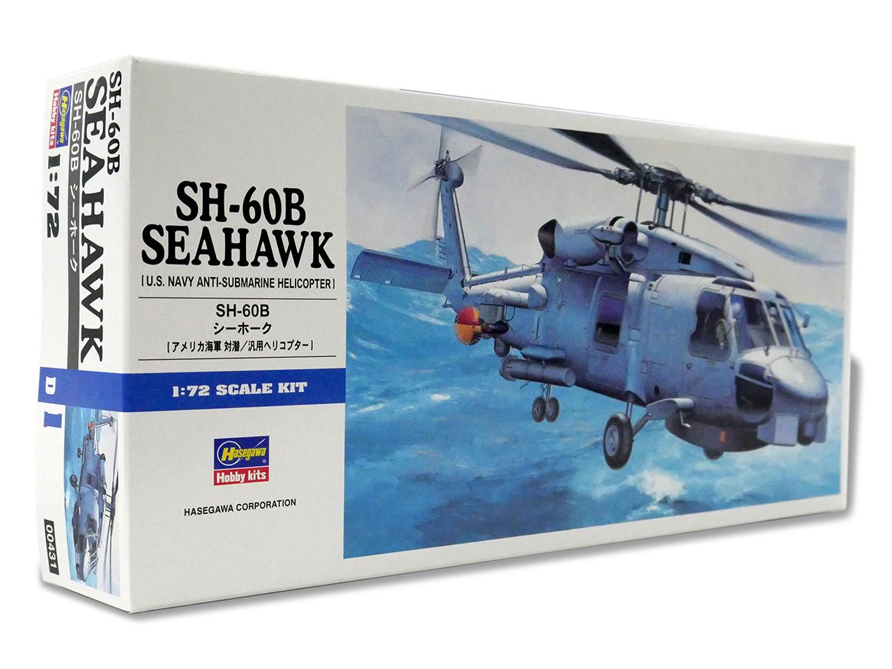 1/72 Hasegawa SH-60B SEAHAWK Plastic Model Kit - Squadron.com