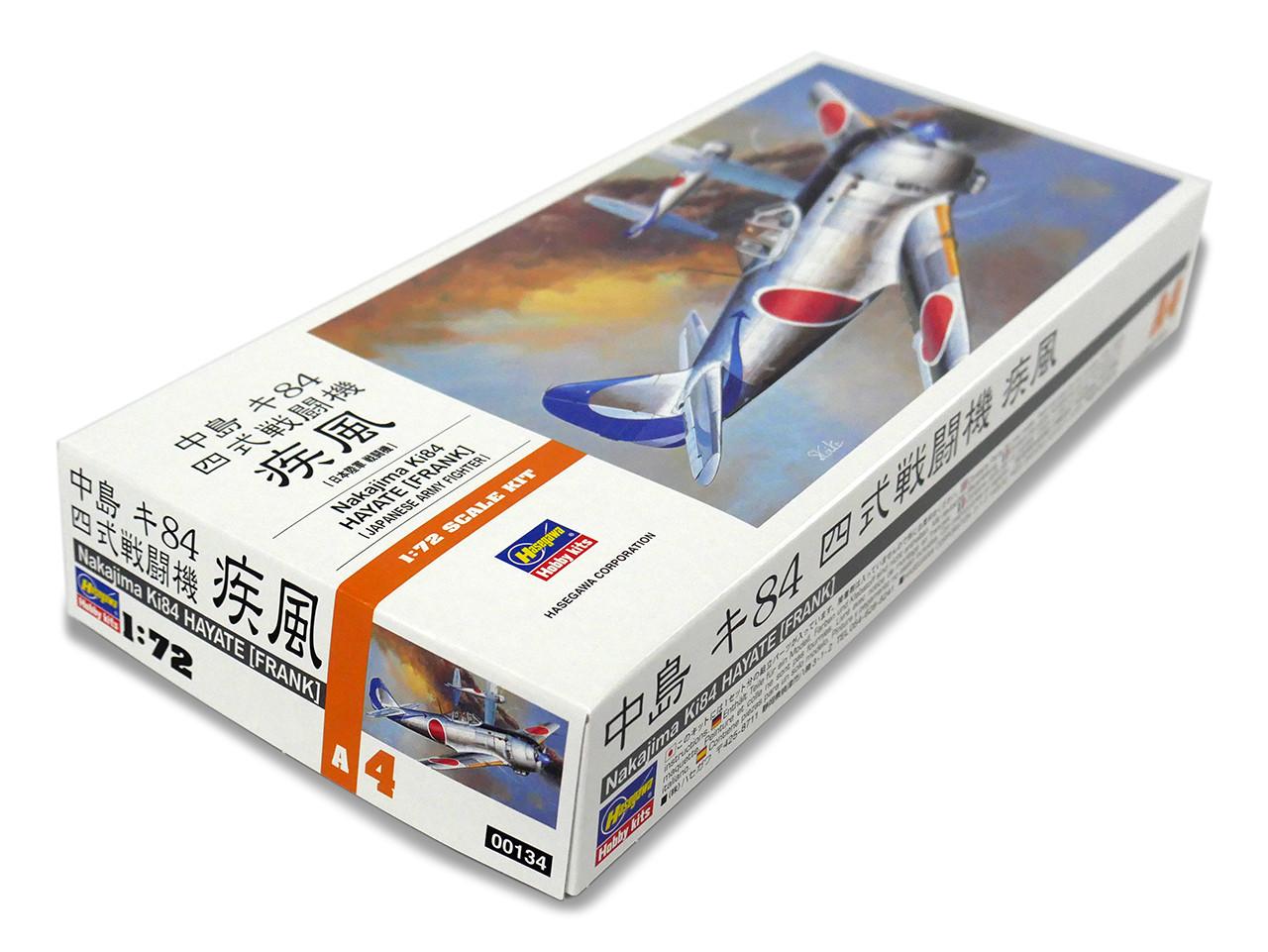 1/72 Hasegawa Ki84 FRANK (HAYATE) Plastic Model Kit - Squadron.com