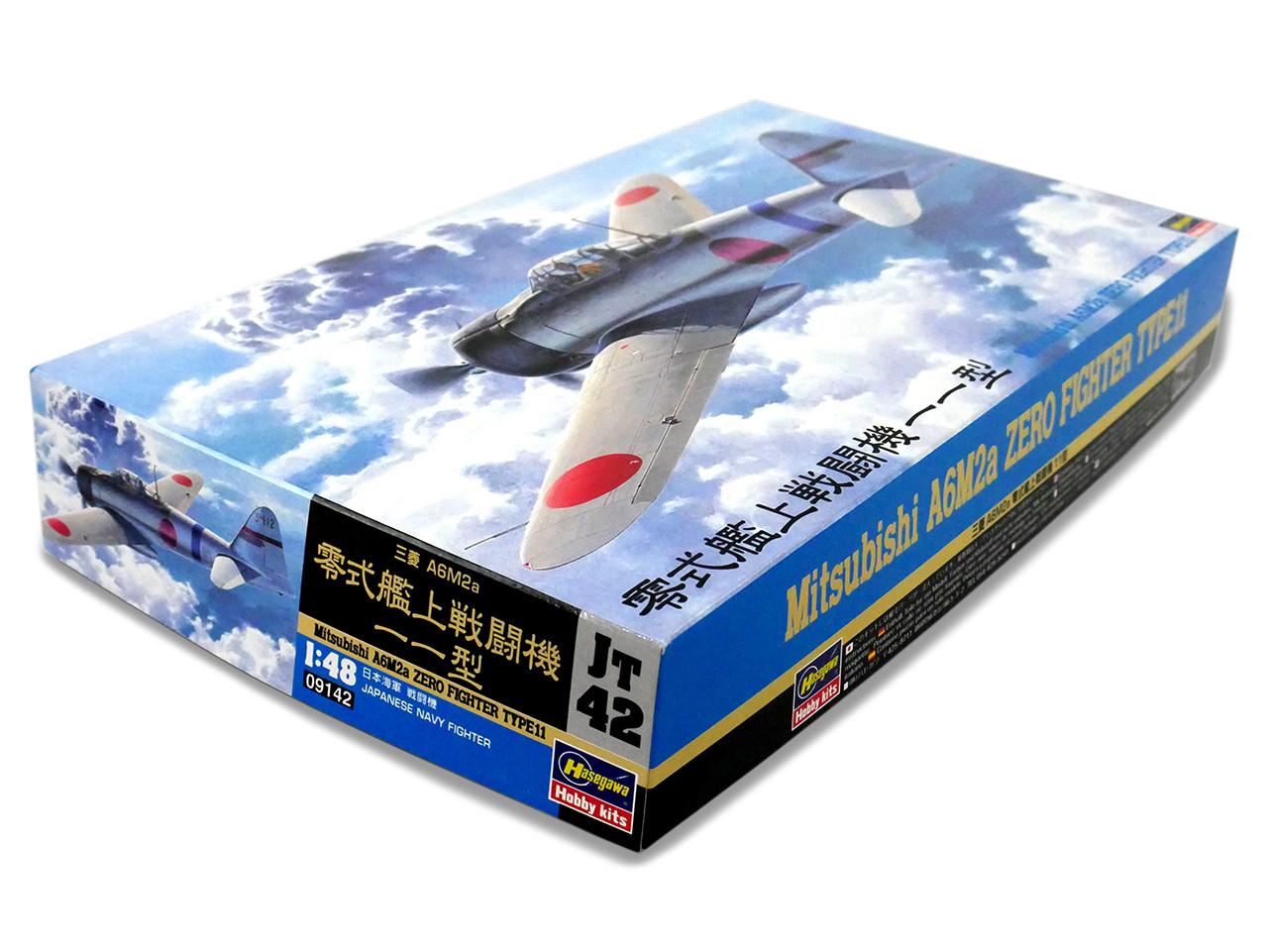 1/48 Hasegawa ZERO FIGHTER TYPE 11 Plastic Model Kit - Squadron.com