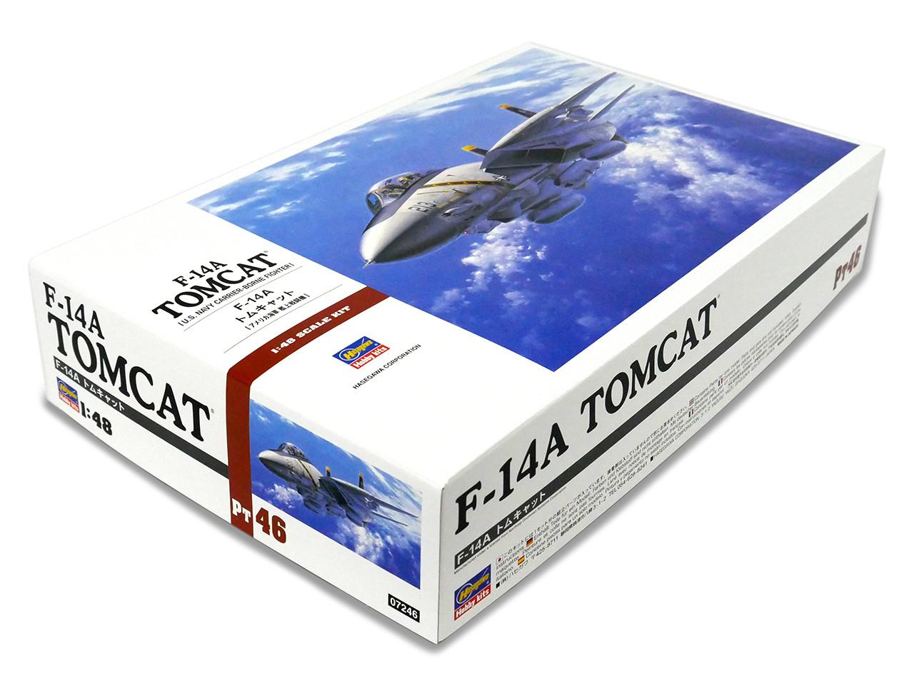 1/48 Hasegawa F-14A TOMCAT Plastic Model Kit - Squadron.com