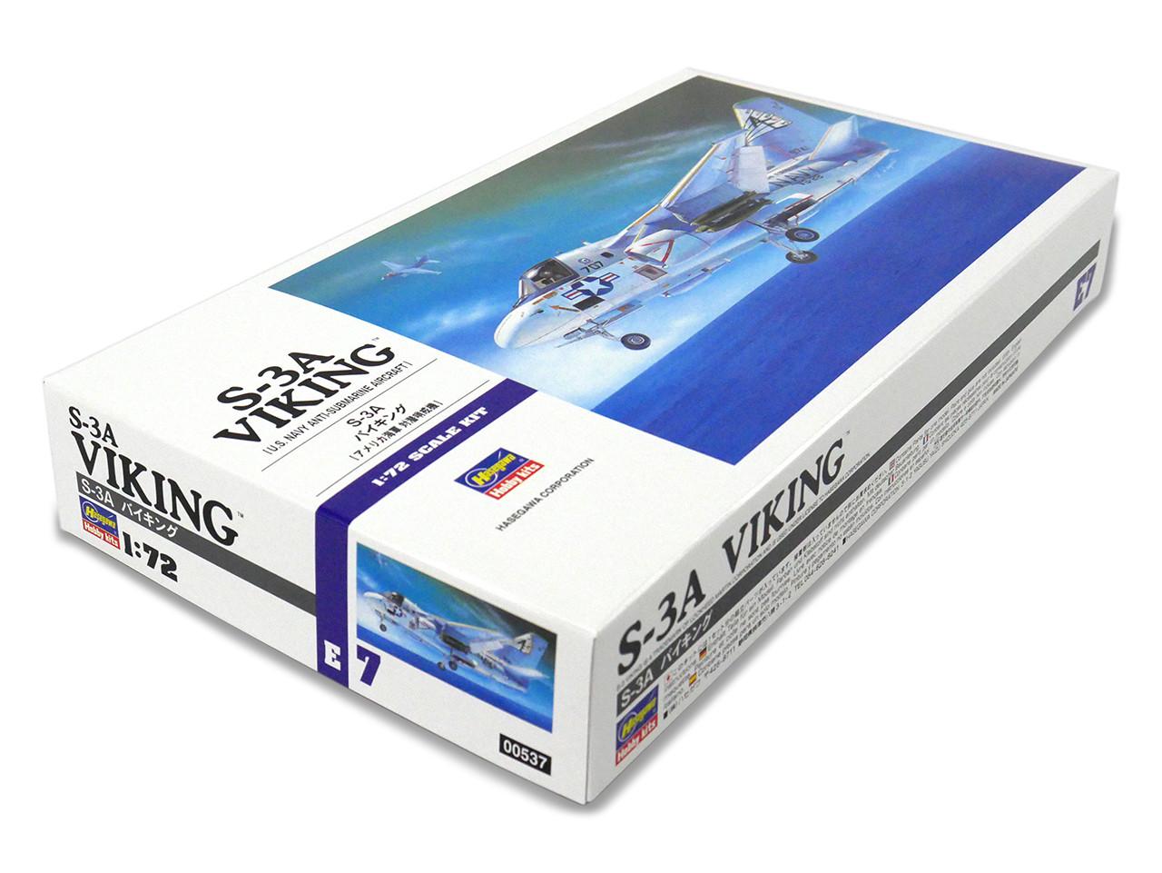 1/72 Hasegawa S-3A VIKING Plastic Model Kit - Squadron.com