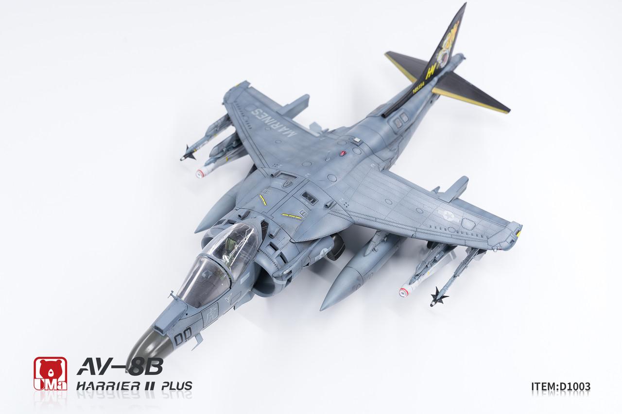 1/48 UMa Model AV-8B Harrier II Plus (Version 2) Plastic Model Kit