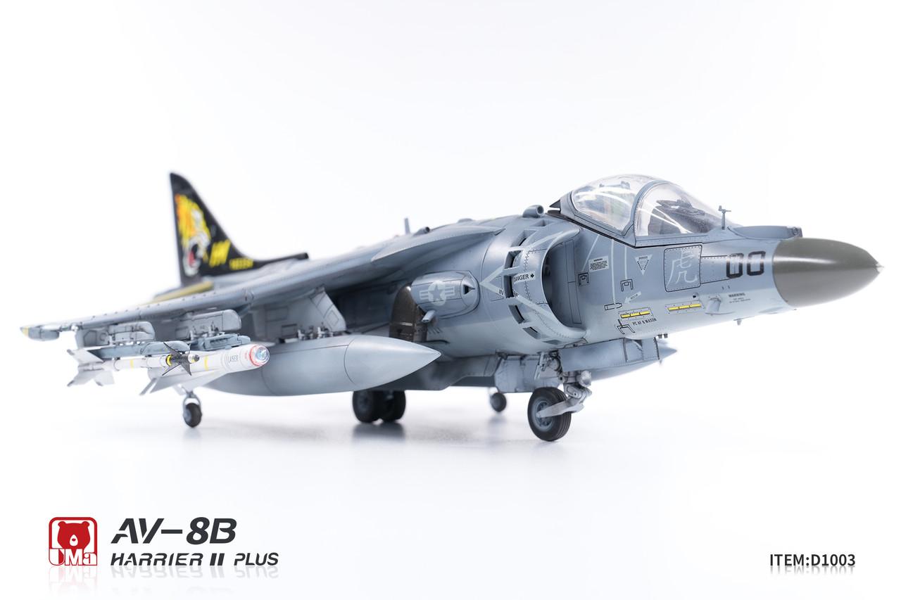 UM aモデル1/48 AV-8B HARRIER II PLUS uma-d1001-148-uma-model-av-8b-