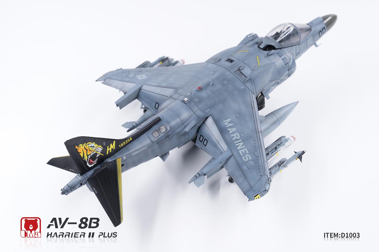 AV-8B HARRIERⅡ 1/48 WING CLUB ソリッドモデル 1/48 UMa Model AV-8B Harrier II Plus (Version 2) Plastic Model Kit