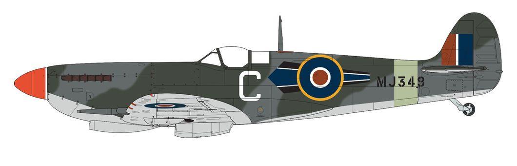 1/24 Airfix Supermarine Spitfire Mk.IXc Flying Dray Plastic Model
