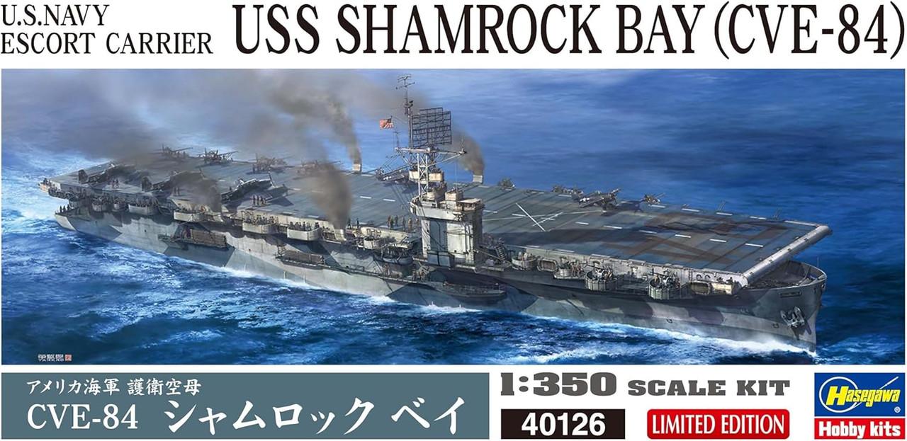 1/350 Hasegawa USS Shamrock Bay CVE-84 Plastic Model Kit